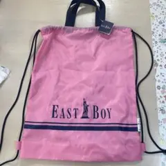 EASTBOY ナップサック ピンク 巾着 リュックのサムネイル