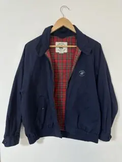 ビバリーヒルズポロクラブスウィングトップ　ブルゾンチェック裏地Polo club