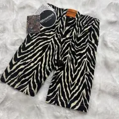 新品　ハーフパンツ　ゼブラ　ルルモーメント　しまむら