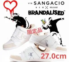 【希少‼️】抽選販売品 にゅ〜ず　SANGACIO バンクシー 24cm 抽選販売｜にゅ～ず『BONSAI』 BRANDALISED バンクシー グラフィ