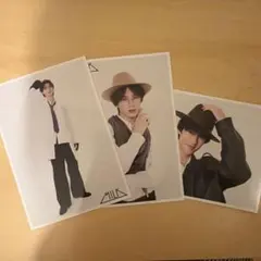 M!LK 公式生写真　65杯目 佐野勇斗　曽野舜太　山中柔太朗
