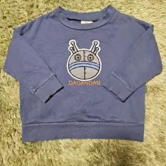 あんぱんまん トレーナー 青 DADANDAN刺繍