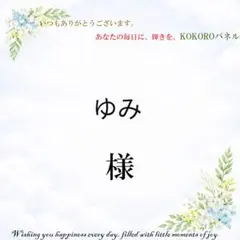 ゆみ　様専用