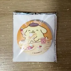ポムポムプリン カフェ 缶バッジ