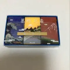 PLUS 北斎カードセット 3枚入り