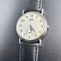 SEIKO 2628-0010 シルバー ラウンド アラビア数字 スモセコのサムネイル