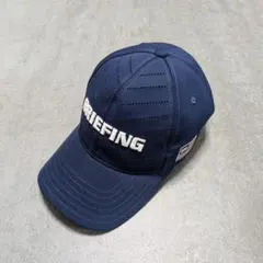 BRIEFING GOLFパンチングメッシュ キャップネイビー