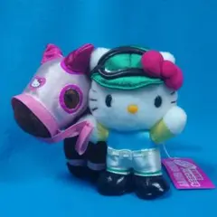 激レア☆ご当地キティ（帽子が緑色）☆高知競馬・ハルウララ号☆2004