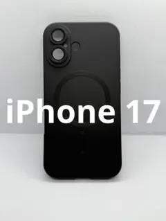 iPhone17 ブラック MagSafe ケース 新品　レンズ保護　2486
