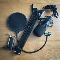 K＆M ブーム マイクスタンド ×2台 SHURE マイクホルダー付 - メルカリ