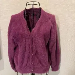 ROPÉ PICNIC パープルカーディガン 38