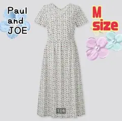 ポール&ジョー　ワンピース　ユニクロ　M 花柄　グリーン