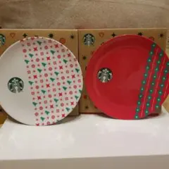 スターバックス　メラミンプレート2個セット