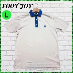 ❤️ Foot Joy フットジョイ ポロシャツ ゴルフ ウェア L ドット 水玉