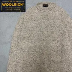 WOOLRICH ウールリッチ アランニット ケーブル カーディガン グレー 