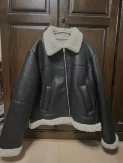 zaraボアジャケット