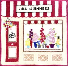 【USED＊美品】完売 ルルギネス シュニール織ハンカチ 刺繍入り