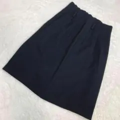 【NOLLEYS】レディース スカート【36】ウール素材 バックジップ 日本製