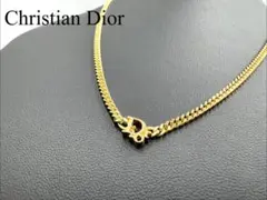 ディオール ヴィンテージ ロゴ 喜平 ネックレス 金色