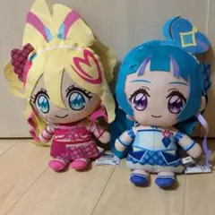 アイドルプリキュア　ぬいぐるみ　めちゃもふぐっと　アイドル　ウィンク