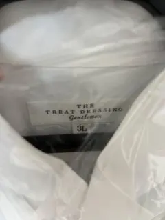 THE TREAT DRESSING フォーマルシャツ 3L ホワイト