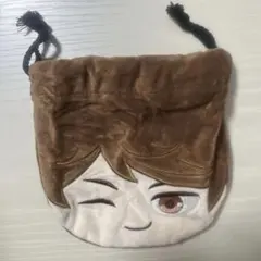 ハイキュー!! ふわふわフェイス巾着 《及川徹》