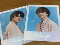 超特急 タクヤ キラリ KIRARI ポラロイド風ブロマイド スクラッチ