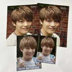 TravisJapan 松倉海斗　データカード　厚紙カード