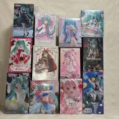 [未開封]初音ミク プライズフィギュア まとめ売り+おまけ ※送料無料　即購入可