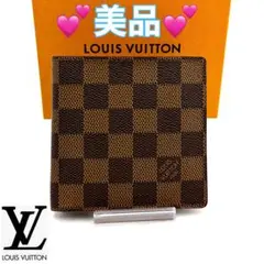 ルイヴィトン マルコ ダミエ グラフィット マルコ 二つ折り財布