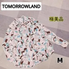 【極美品】トゥモローランド メロウフラワープリント ボウタイ ブラウスのサムネイル