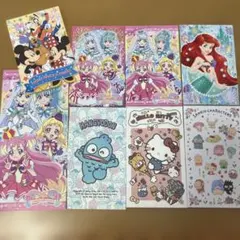 キャラクター ポチ袋 8枚セット 女の子　まとめ売り