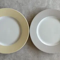Arzberg アルツベルグ プレート 大皿 Φ26cm クリーム/グレー 2枚のサムネイル