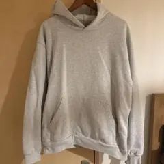 ロサンゼルスアパレル USAコットン 14oz パーカー L アッシュグレー