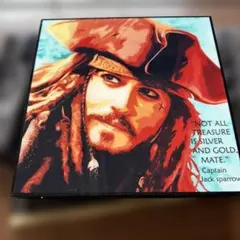 パイレーツ・オブ・カリビアン ジャック・スパロウ アートパネル
