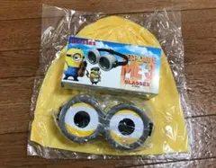 コスプレ ミニオンズ ゴーグル 薄手ニット帽子 セット