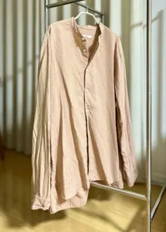 nest Robe CONFECT ハイカウントリネン バンドカラーシャツ 5のサムネイル