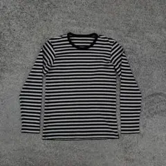 border long sleeve tee shirt ボーダー ロンt