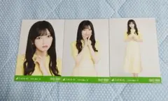 乃木坂46　生写真　池田瑛紗　レモンイエロー　コンプ