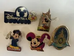 東京ディズニーリゾート ピンバッジセット　パリ