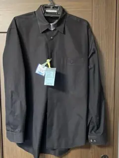 1990 春　ISSEY MIYAKE MEN ブラック長袖シャツ　M