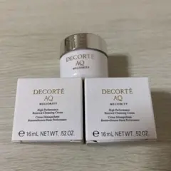 コスメデコルテ　AQミリオリティ　リペアクレンジングクリーム　15g×3個
