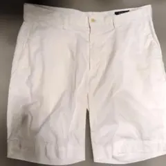 ポロラルフローレンショートパンツホワイト白　POLOのサムネイル