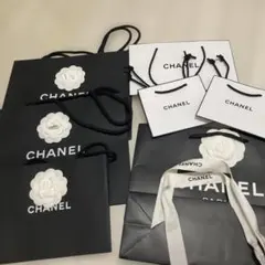 CHANEL ショップ袋 カメリア リボン まとめ売り - メルカリ
