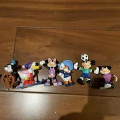 ディズニー レトロ フィギュア 6体セット