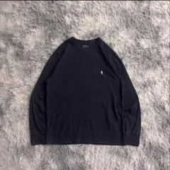 る*い様 90s Polo ラルフローレン　ワッフル　サーマル　ロンt フェード