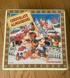 ディズニーランド　チョコレート缶　空缶　クリスマス