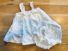 ドット柄　パンツ　セットアップ