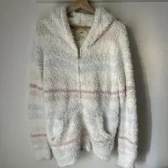 ジェラートピケ　ランダムボーダーパーカー