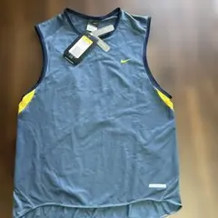 Nike ランニングタンクトップ Sサイズ グレー/イエロー